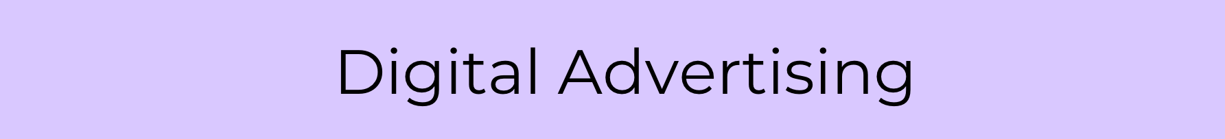 1. Digital advertising